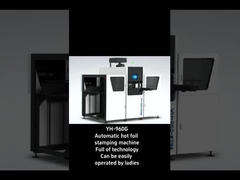 自動ホットフォイルスタンピングマシンは化粧品包装箱にスタンプします