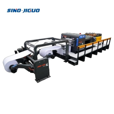購入 高精度使用ロール紙シートカット機 ±0.1% そして29KW総電力 online manufacture