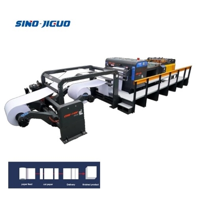 購入 下刃 固定 中古 ロール 紙 紙 切断 機 ホワイト マックス 切断 速度 300m/Min online manufacture