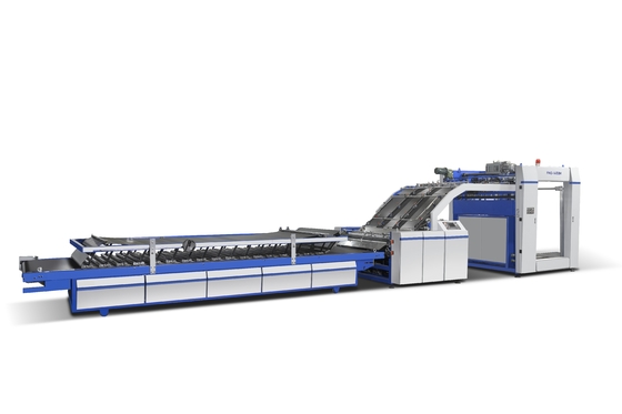 購入 JIGUO FMZ-1300 自動フルートラミネート機 マックスラミネートサイズ 1300mm×1250mm 経済速度 0-100シート/分 下紙厚さ A/B/C/E フルート 3/4/5層 online manufacture