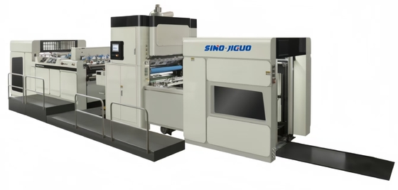 購入 FMZ-1080AN 自動フィルムラミネート機 80-500Gsm 紙厚さフィルムラミネーター機 作業速度80-100m/min 給餌堆の高さ1060mm online manufacture