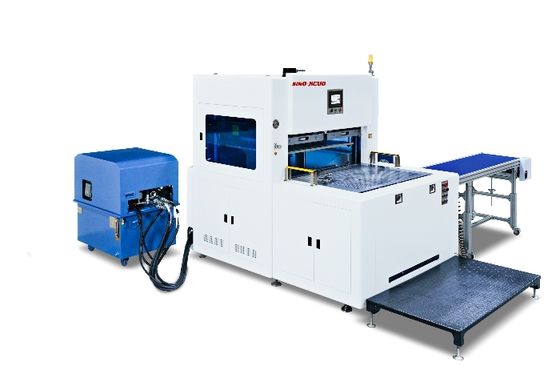 購入 JIGUO SJG-1300 Stripping For Materials Such As Boxes Of Different Specifications Semi-Automatic Blanking Machine For Packaging online manufacture