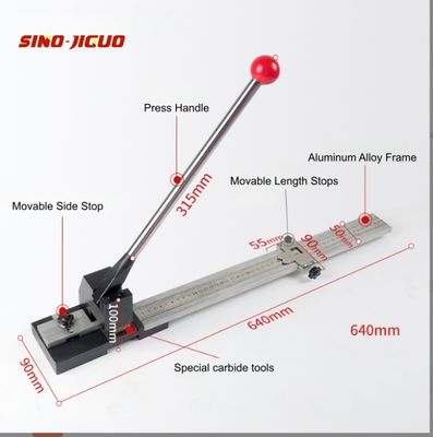 購入 Creasing Matrix Cutter Precision Creasing Strip Cutting Equipment online manufacture