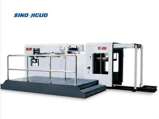 購入 Automatic Die Cutter Creasing JIGUO MY-800H Ideal For Stickers Hang Tags Corrugated Packages online manufacture