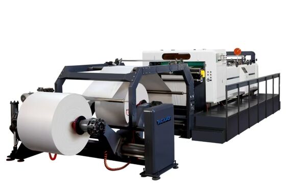購入 JIGUO  ZWC-1400-2 Paper Sheeter Cutter Machine，Reference weight of cutting paper：50-500g/m2，Maximum cutting meter speed：300m/min online manufacture
