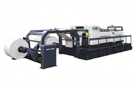 購入 JIGUO   ZWC-1700-2 Paper Sheeter Cutter Machine,Maximum cutting meter speed:300m/min,Power supply:AC380V/220Vx50HZ,Cutting accuracy:+/-0.4mm online manufacture