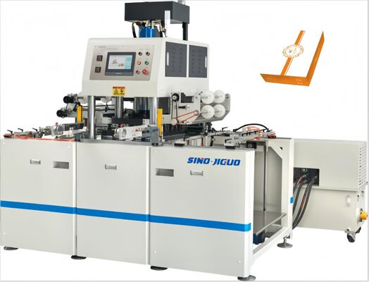 購入 JIGUO YH-900SCZ自動サーボホットスタンピングマシーン,適正なシート厚さ:105-3000gm,スタンピング作業速度:1200~1500s/h online manufacture
