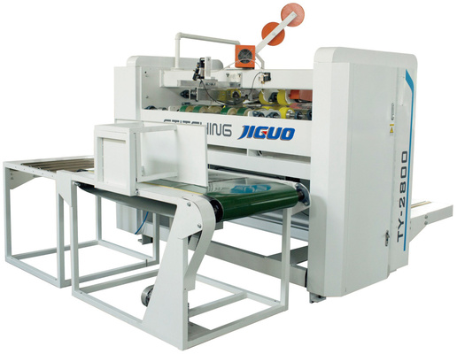購入 2800mmの自動箱のステッチ機械は単一部分のステッチ機械を波形を付けた online manufacture