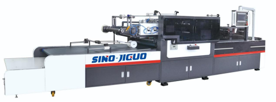SINO JIGUO TC-1100Q 自動窓パッチングマシン コーナーカット&クレージングマシン V カットマックス.作業速度 15000s/h,フラットマックス作業速度 30000s/h