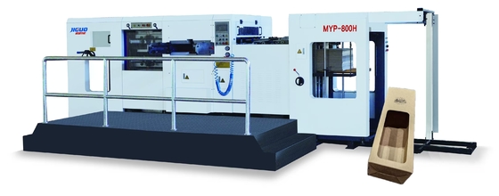 MYP-800H自動型打抜剥離機 最大打抜速度8500枚/時、シート厚さ：段ボール：≤4mm、カードボード：0.1～3mm
