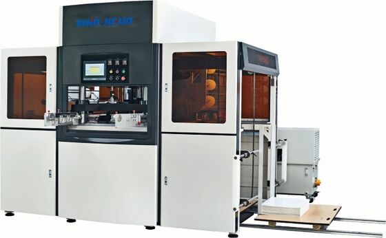 CE規格保護蓋 20トンの圧力 パッケージと印刷産業のための自動水力熱型ホイルスタンプ機