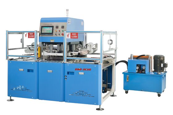YH-800SC 自動サーボホットスタンピングマシン,適したシート厚さ:120-2000gm,スタンピング作業速度:1200~1500s/h